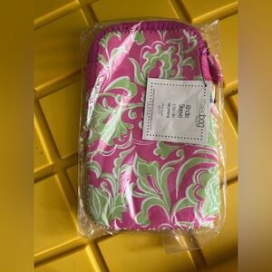 Pink and Green Patterned Kindle Sleeve NWT